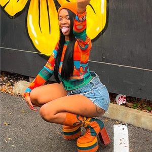 Break Free Knee High Boots DOLLSKILL